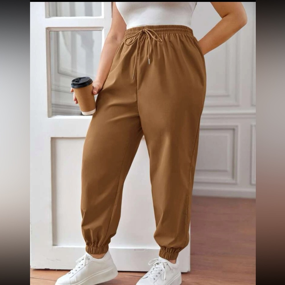 Brown Jogger Pants